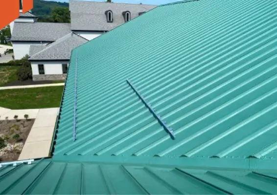 Metal roofing by J. Smucker Contracting commercial services